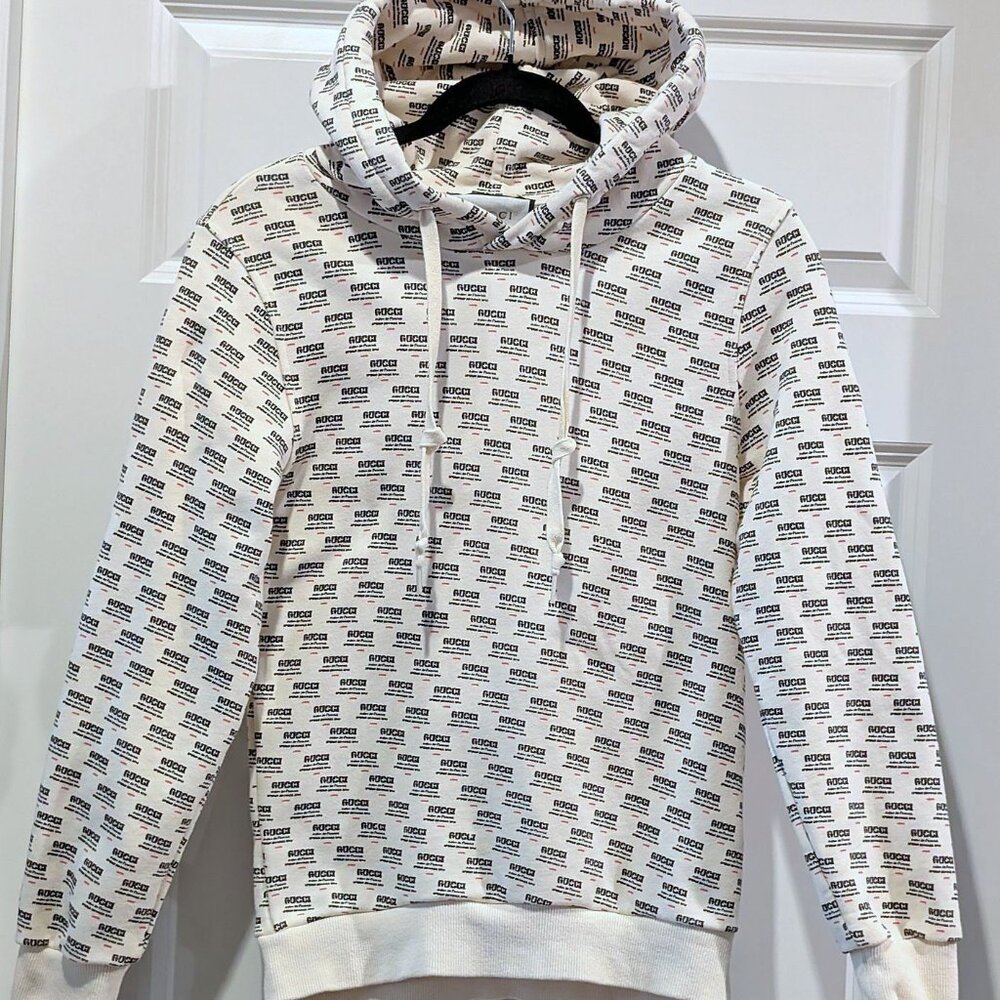 EUC Gucci Hypnotism Maison MMXVIII 25 AM Hoodie #S 8-9 GIRL